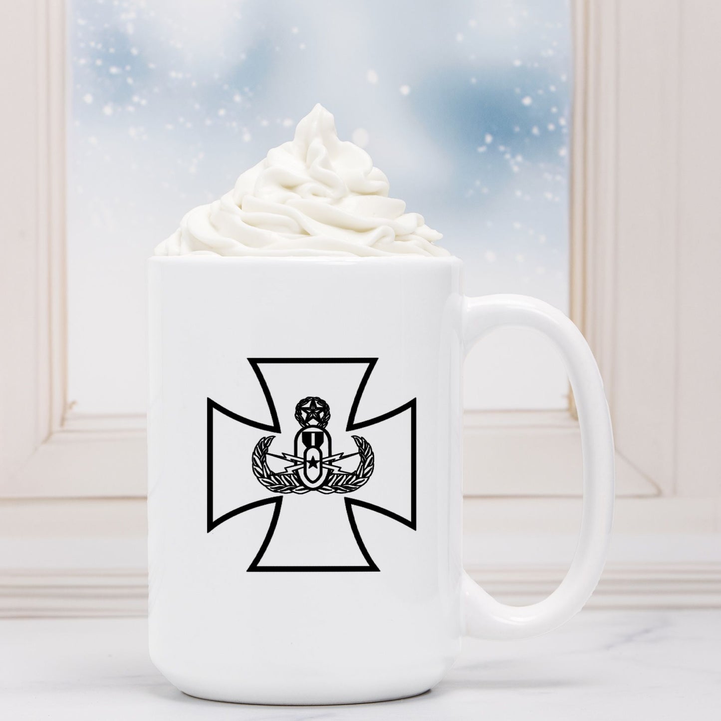 Mug - "EODMC Iron Cross Logo"