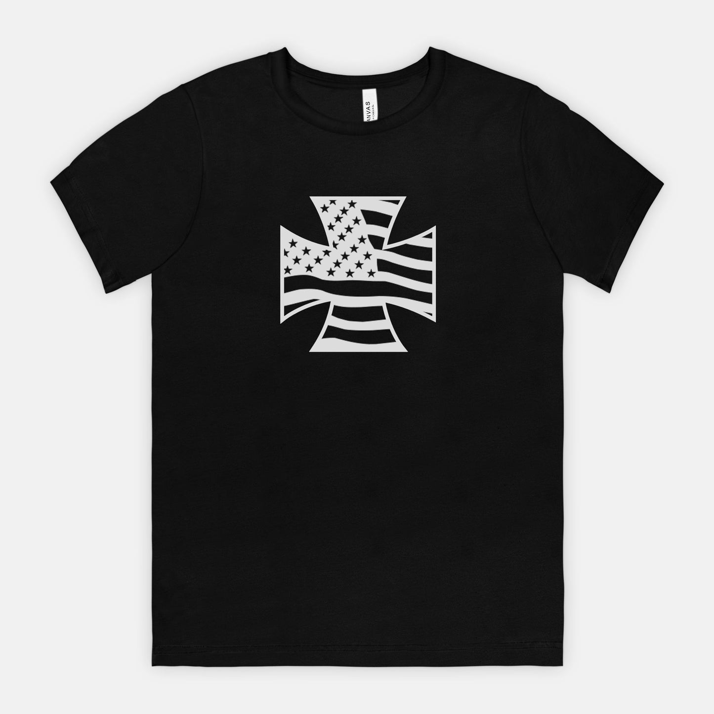 Soft T-shirt - "American Iron Cross"
