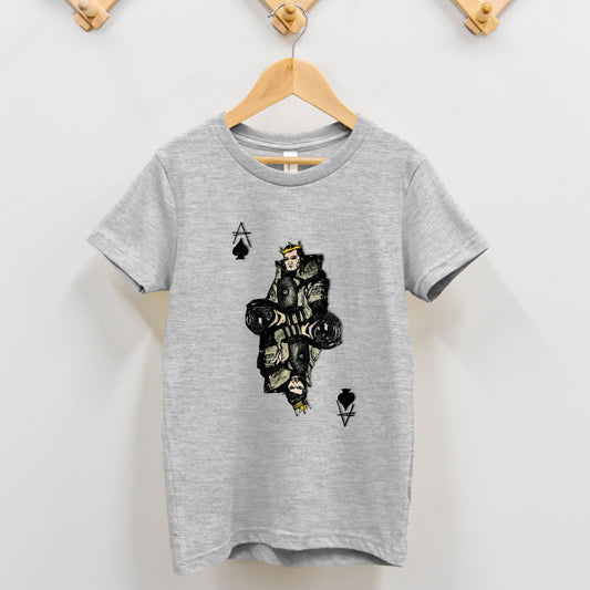 Toddler T-shirt - "Ace In The Hole!" (King)