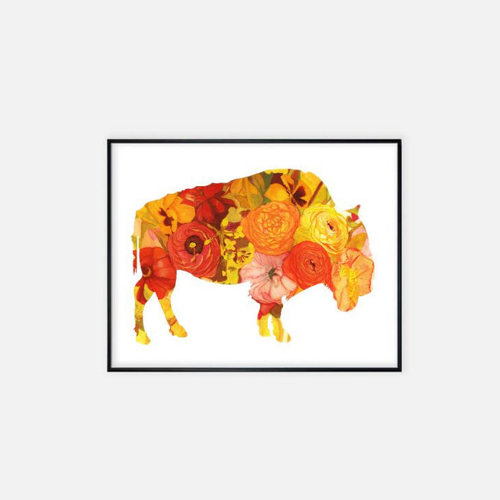Print (11" x 14") - "Sunset Poppy"