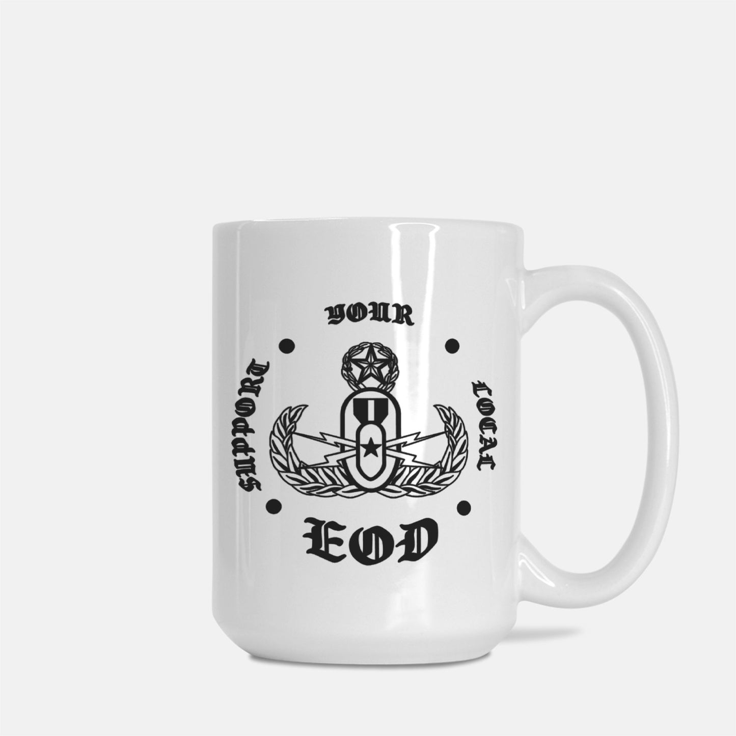 Mug - "High Explosives Hazard"