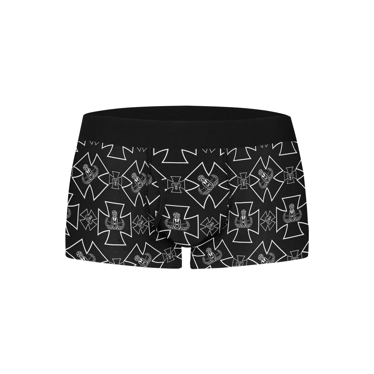 Men's Boxer Briefs with Fly - "EODMC Iron Cross Logo"