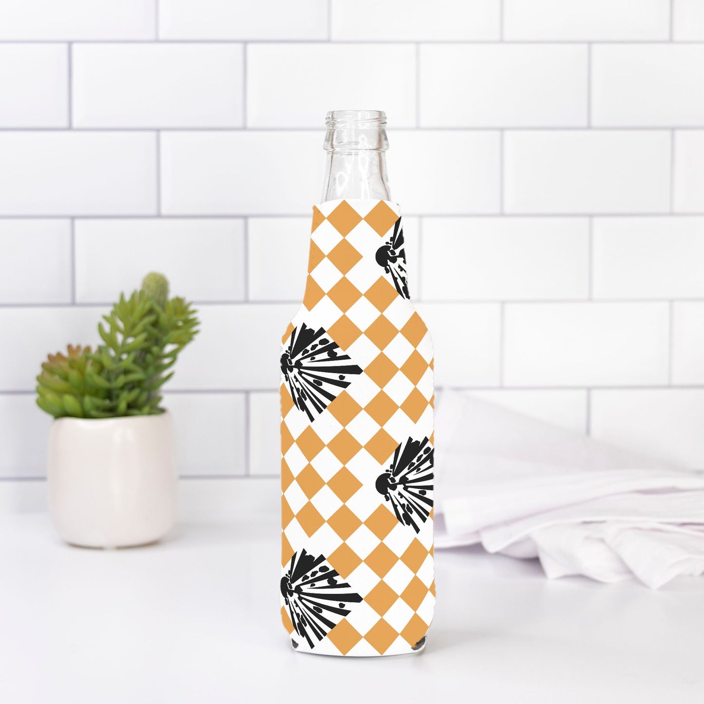 Print On Demand - Bottle Wrap - "High Explosives Placard Harlequin"