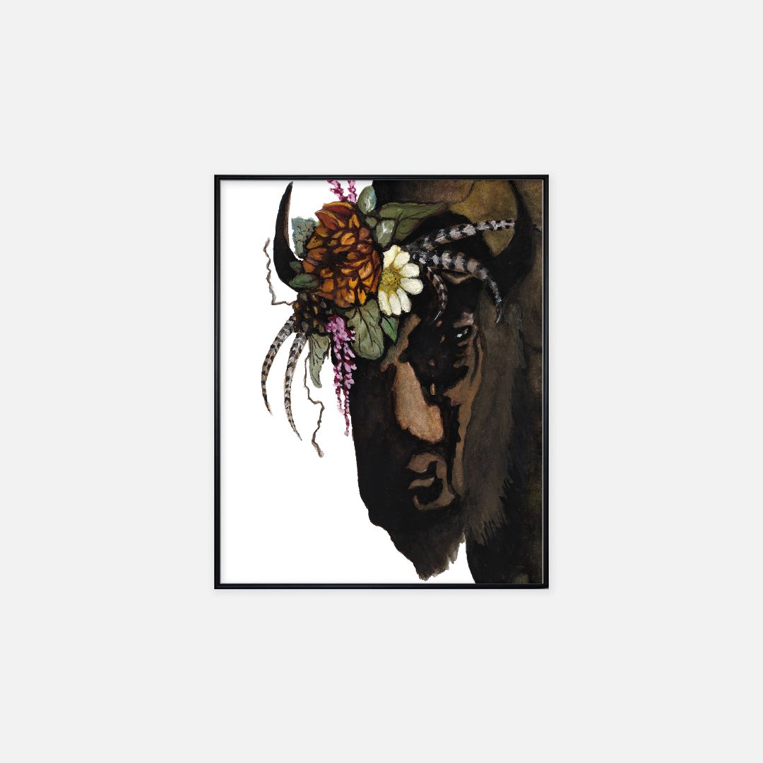 Print (16" x 20") - "Buffalo Gal"