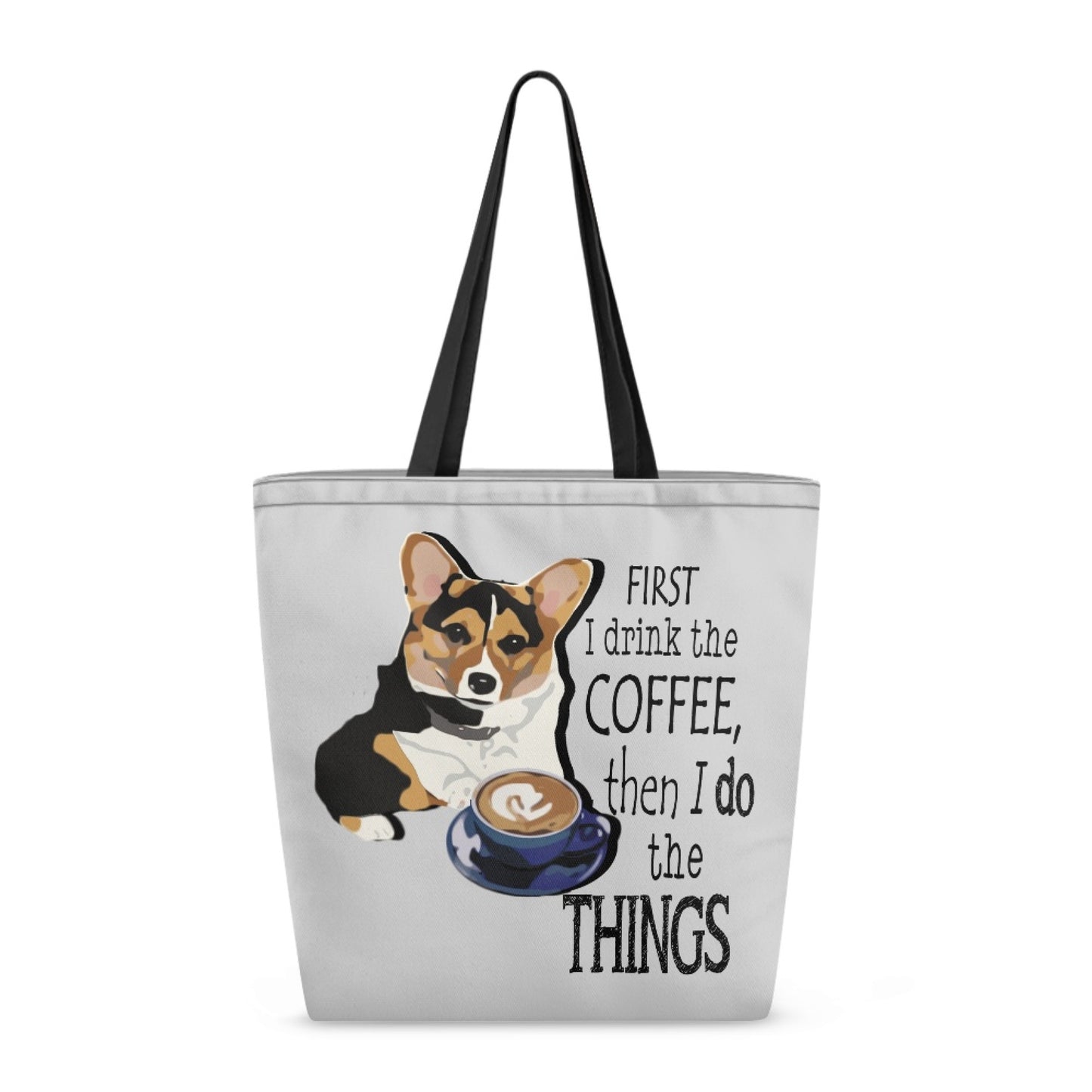 First Coffee Tote Bag