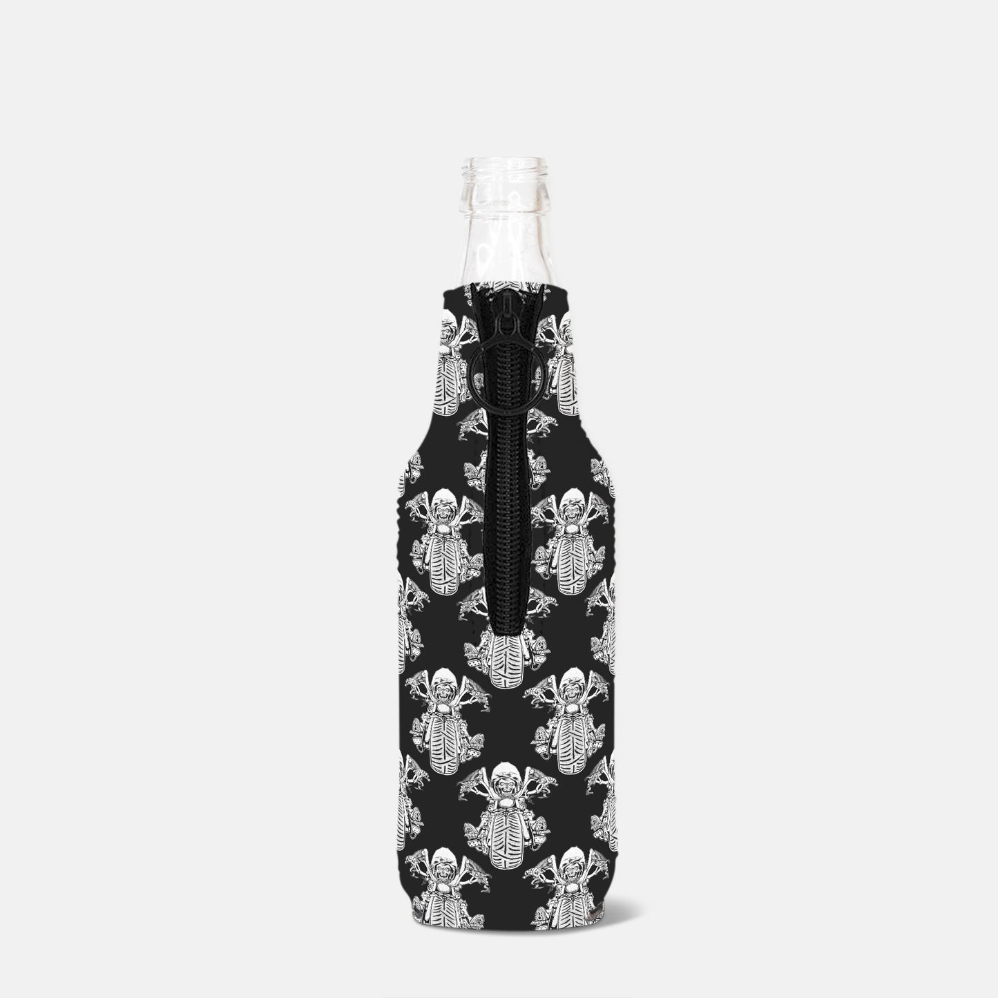 Print On Demand - Bottle Wrap - "Bomb Suit Biker" Pattern