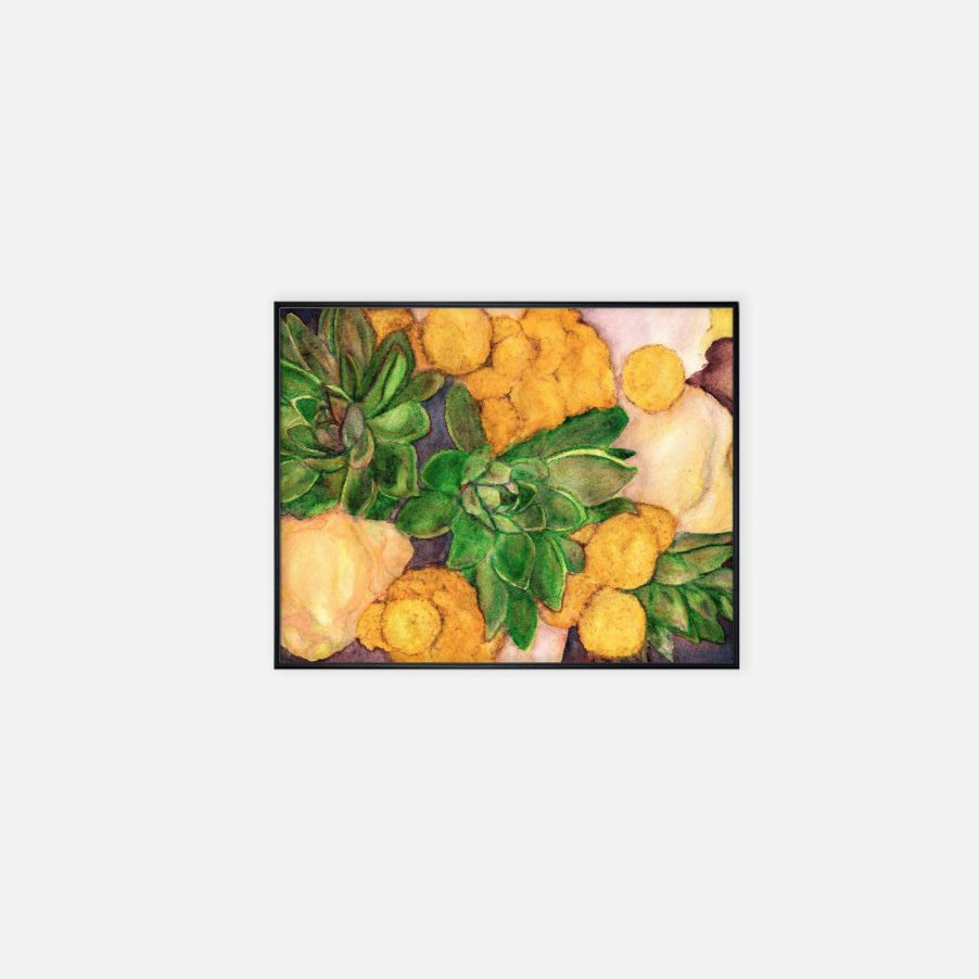 Print (11" x 14") - "Succulent Bouquet"