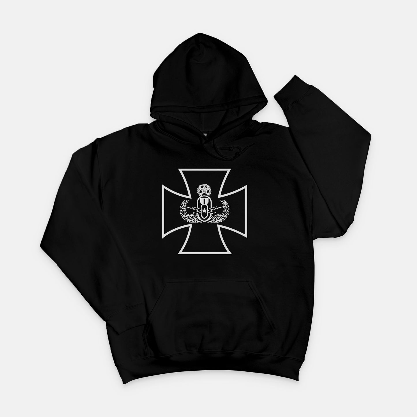 Hoodie - "EODMC Iron Cross"