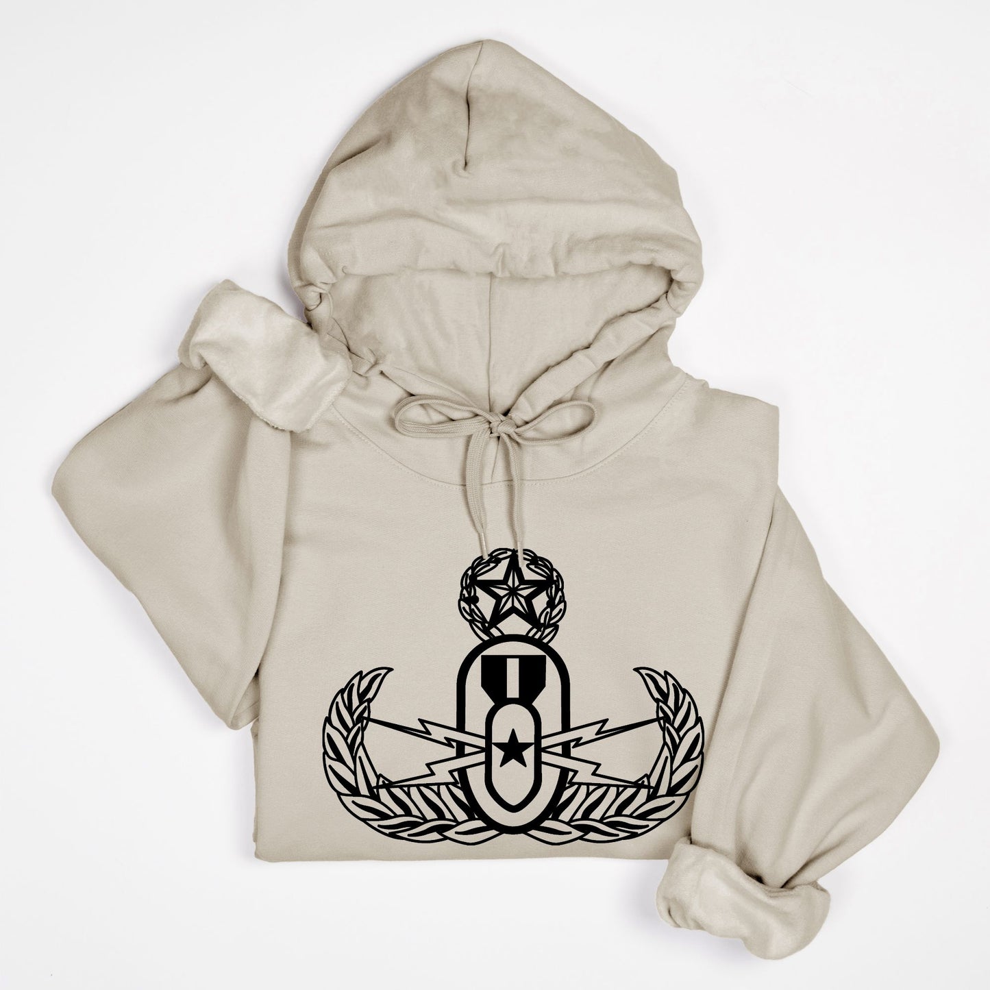 Hoodie - "EOD Master Badge" (Sand)