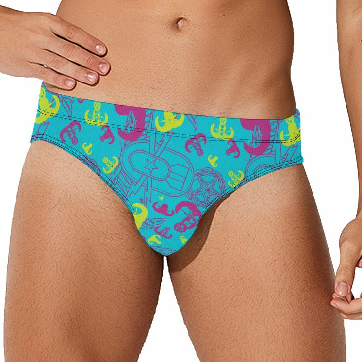 Men's Swim Briefs - "EOD Party"