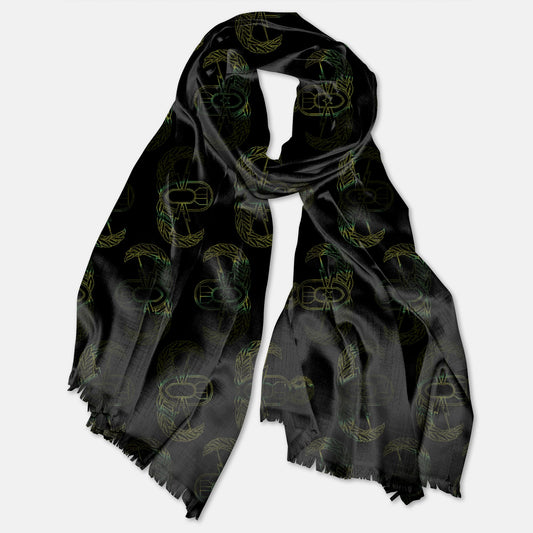 Pashmina Scarf - "EOD War Paint" (OD Green)