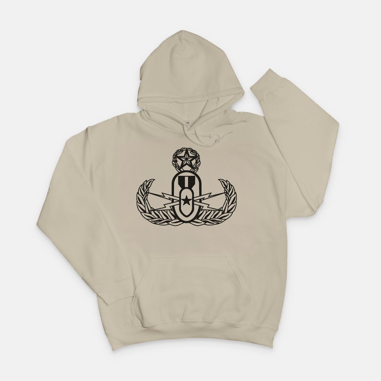 Hoodie - "EOD Master Badge" (Sand)