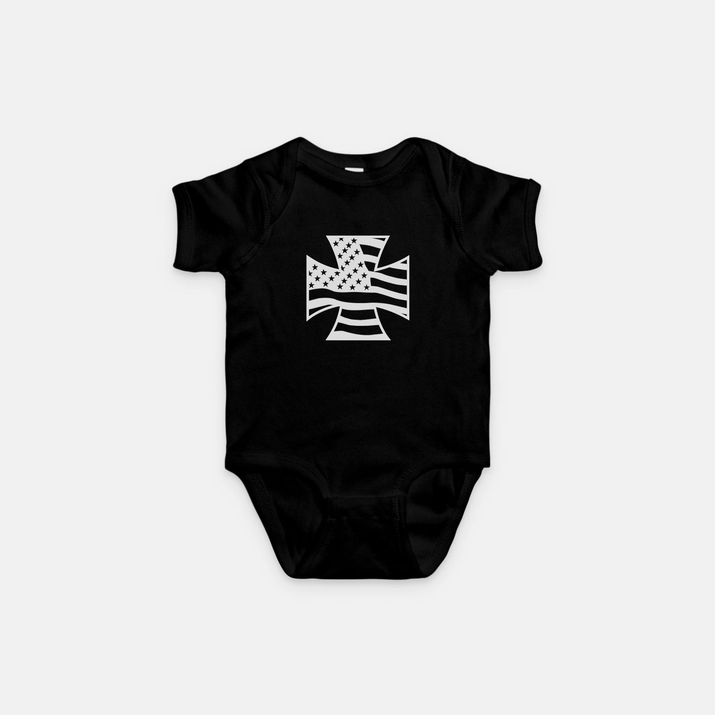 Onesie - "American Iron Cross"