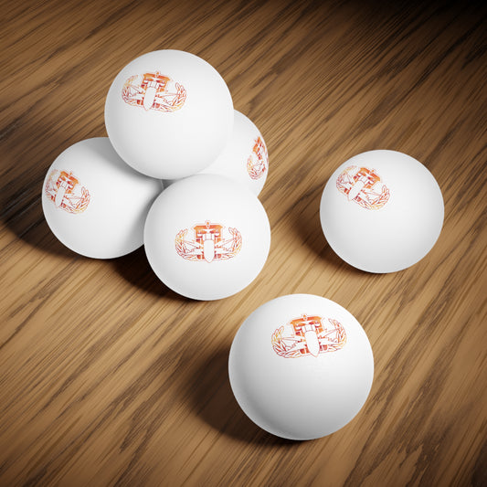 Ping Pong Balls - "It's 5 o'clock Somewhere" (HDS Badge: Oranges)