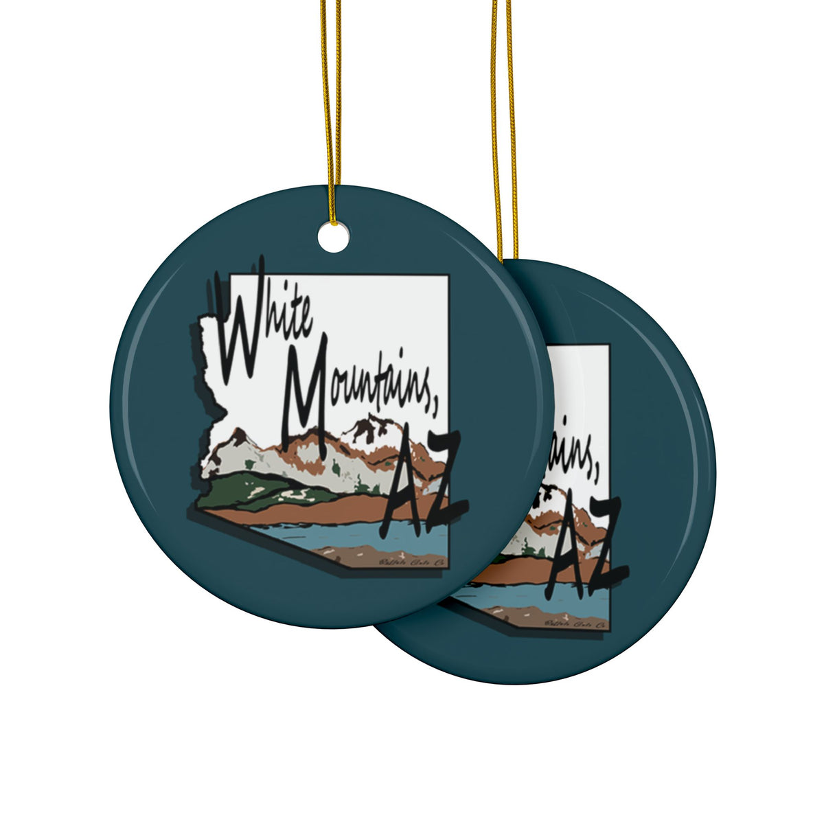 Ornament - "White Mountains, AZ"