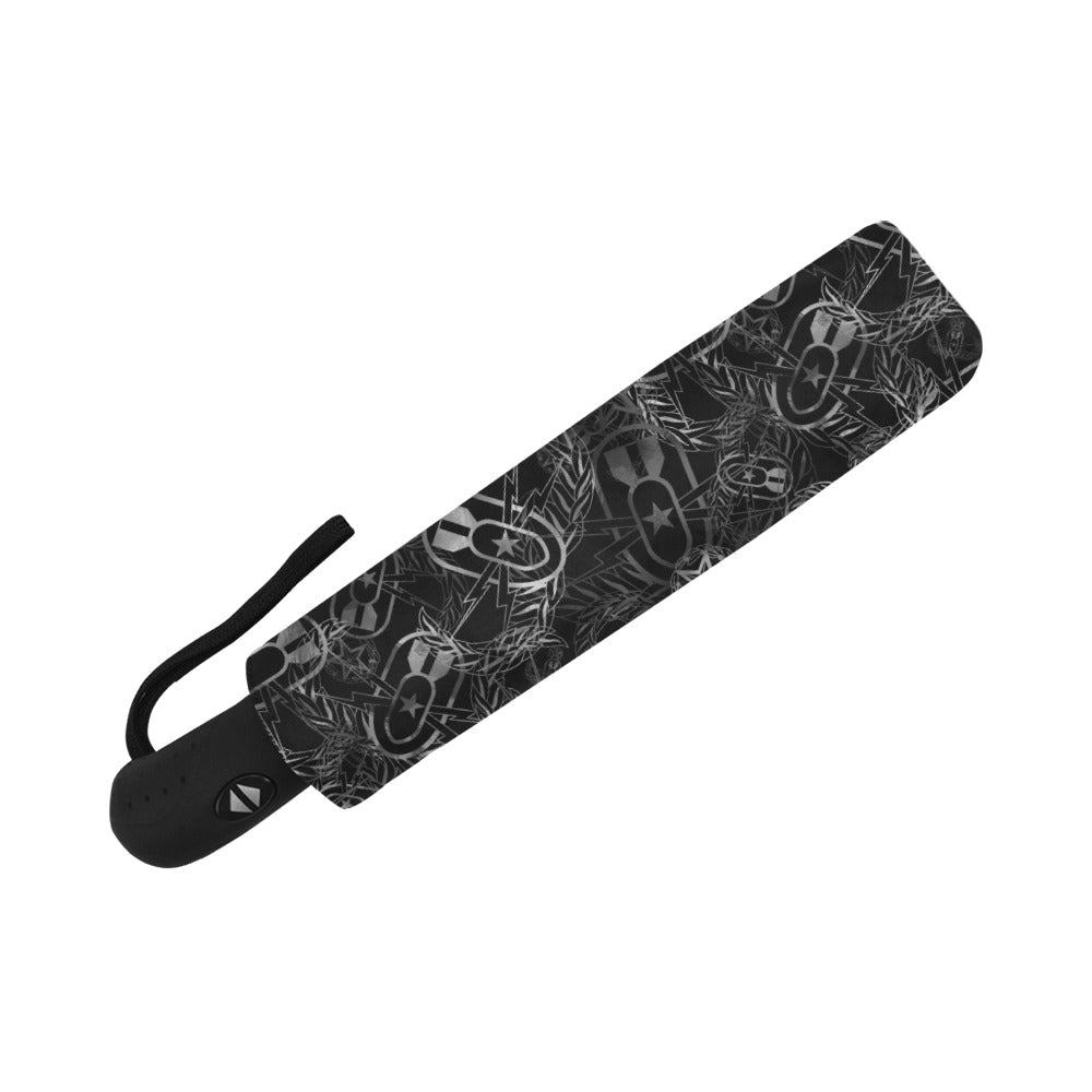 Umbrella - "It's 5 o'clock Somewhere" (Grey on Black)