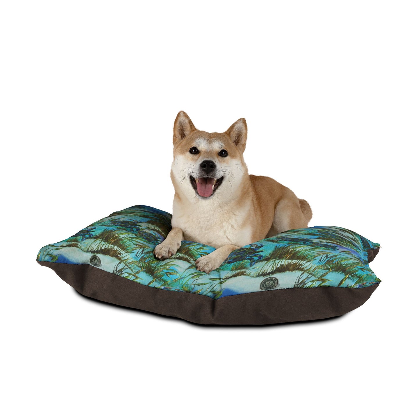 Pet Bed — "Crab Island Treasure"