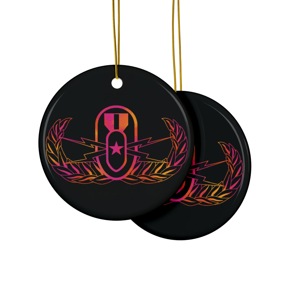 Ornament - "It's 5 o'clock Somewhere" (EOD Senior Badge)