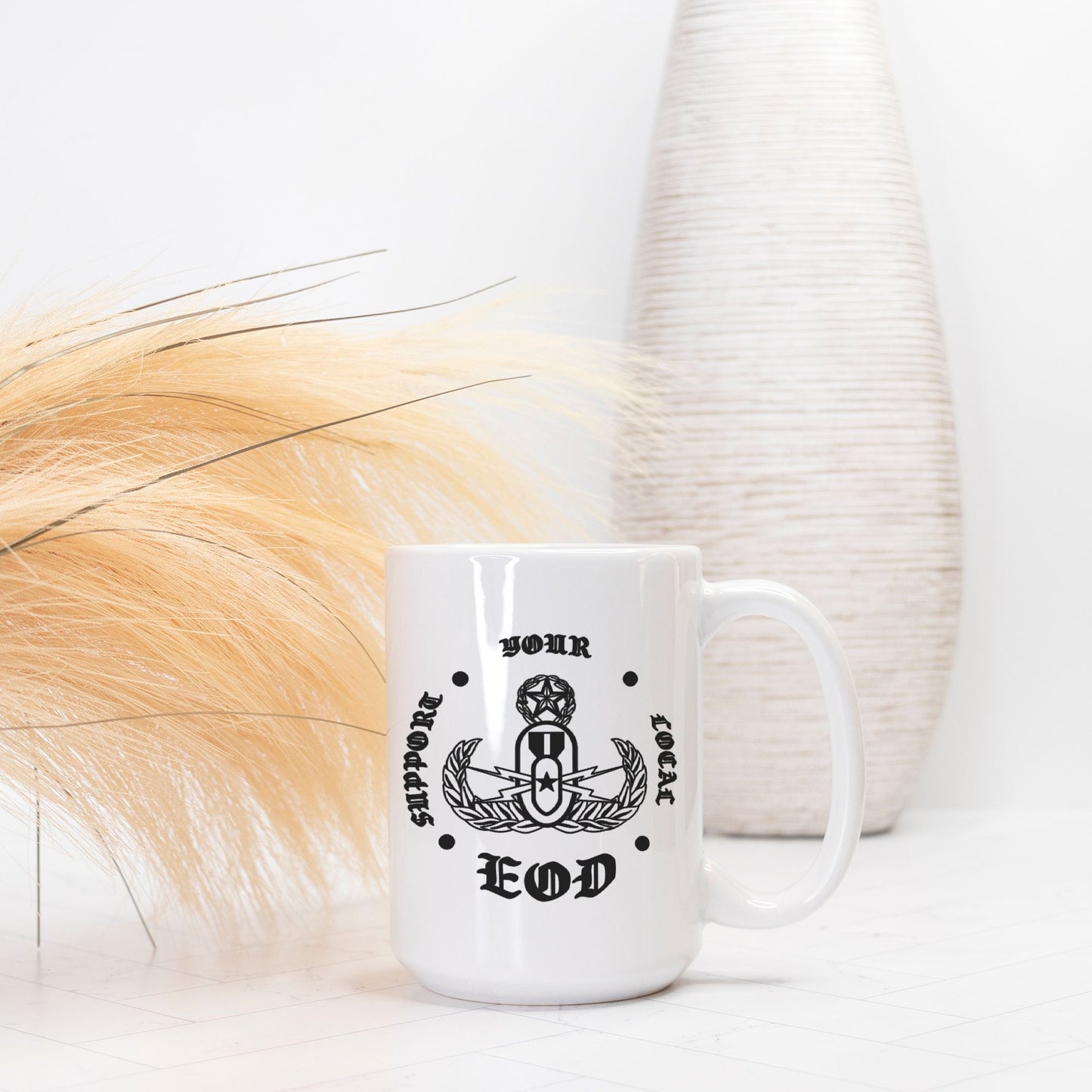 Mug - "High Explosives Hazard"