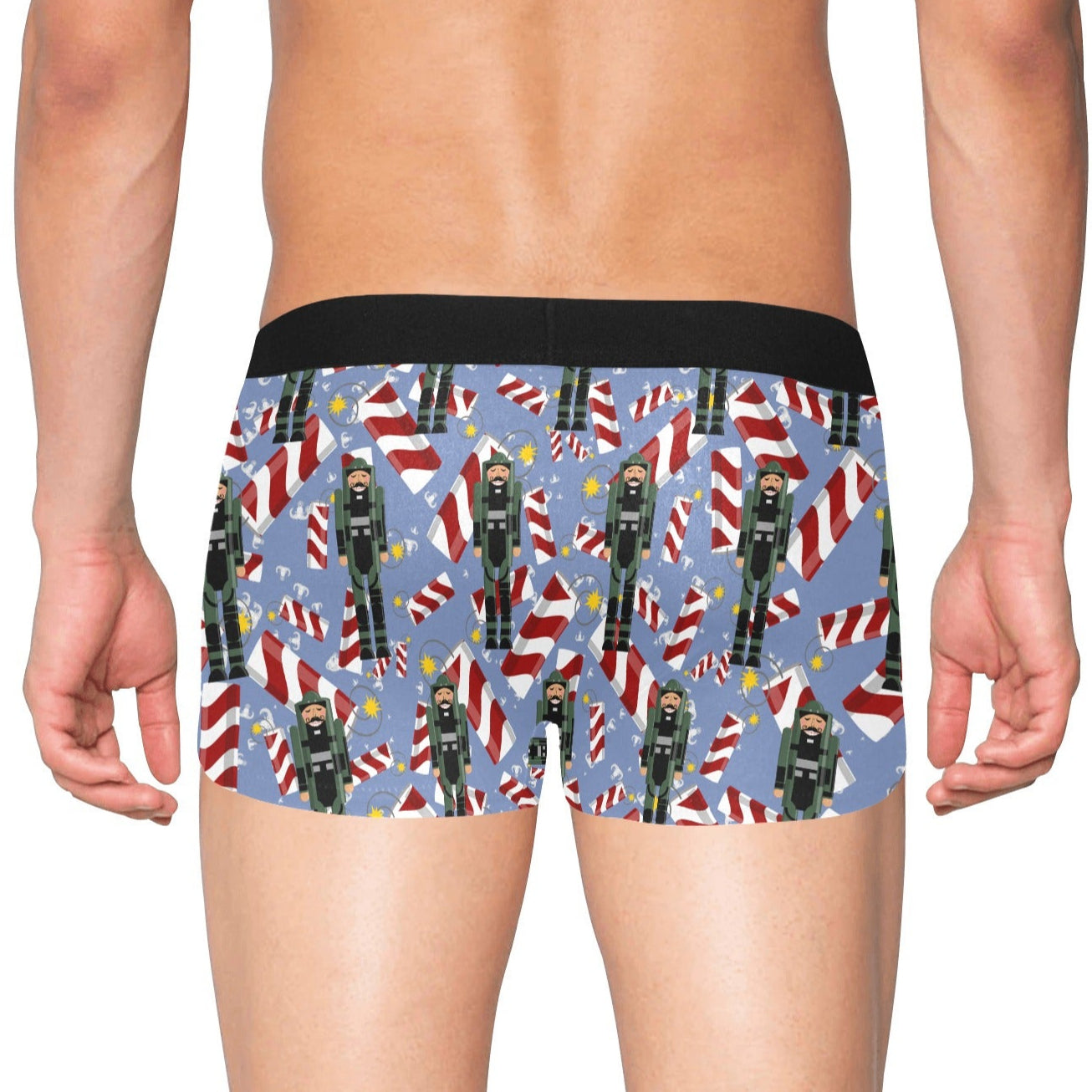 Men's Boxer Briefs with Fly - "EOD Nutcracker"