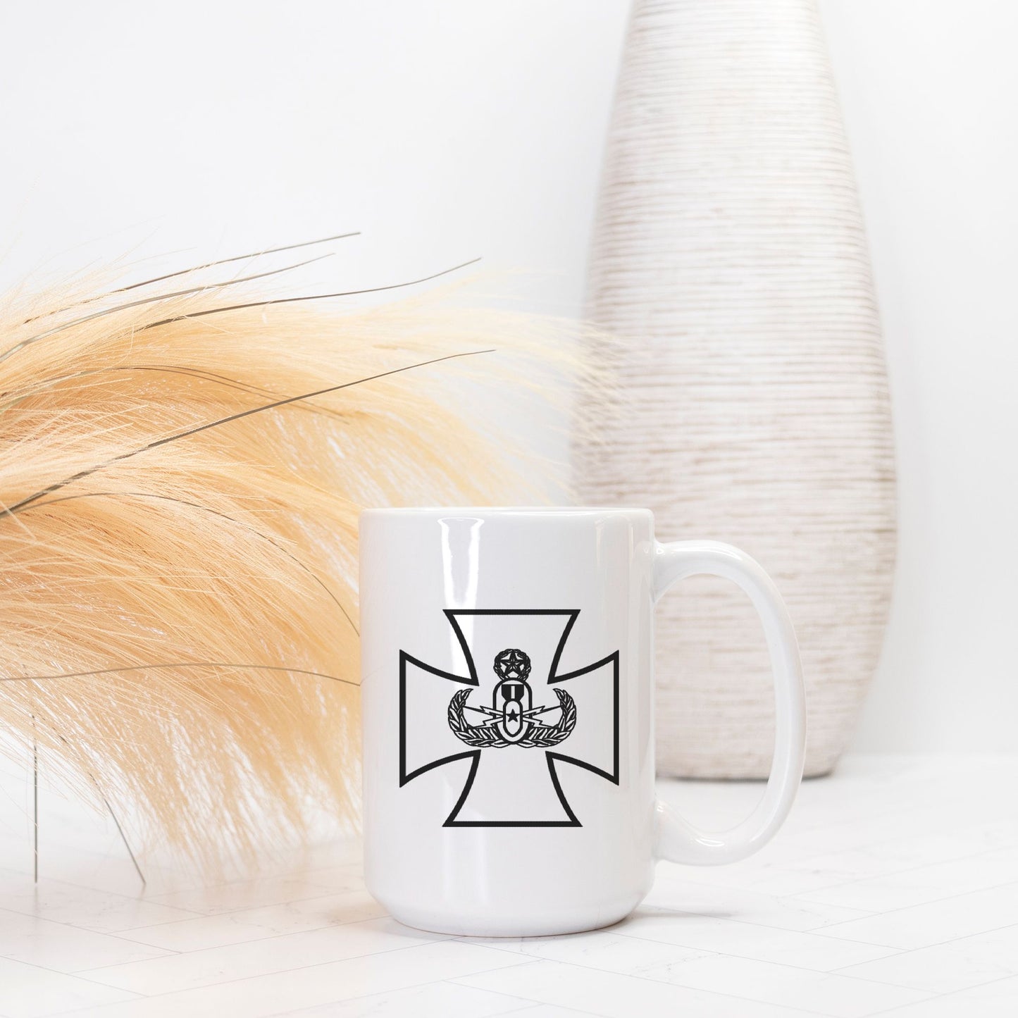 Mug - "EODMC Iron Cross Logo"