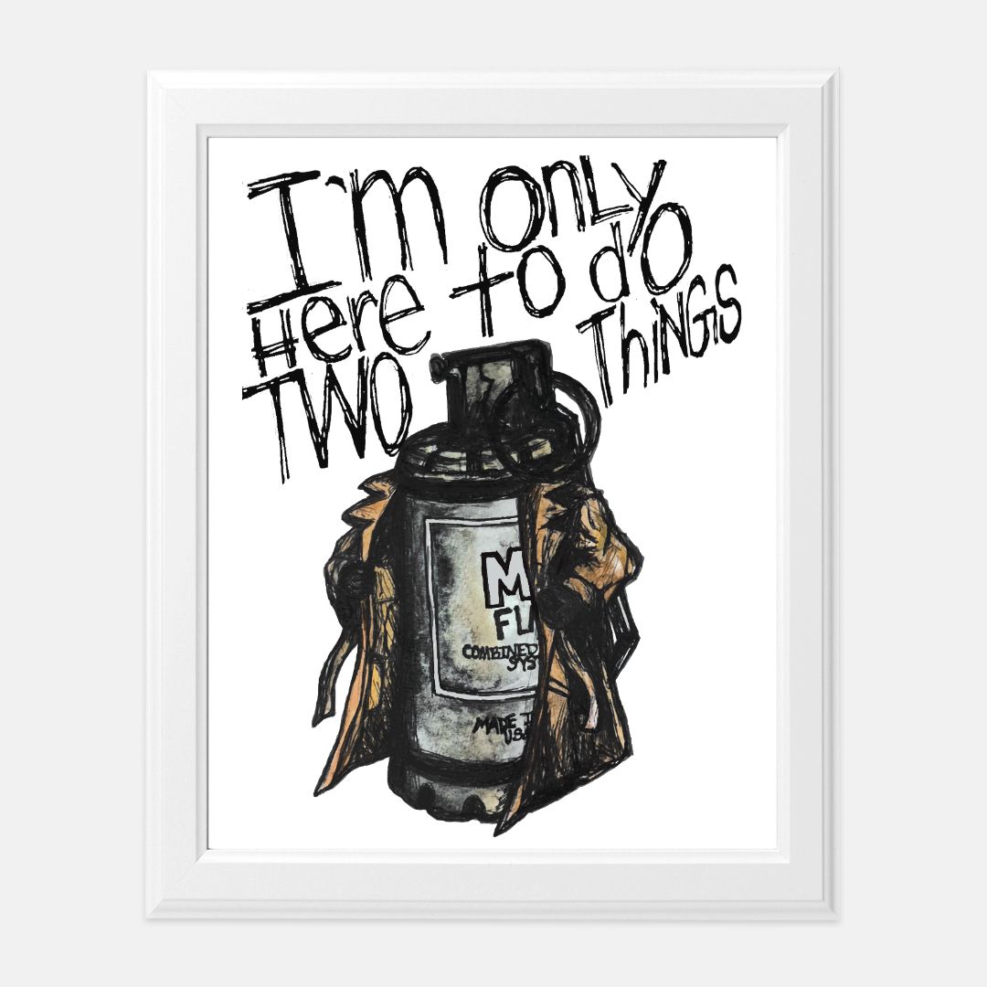 Print (8" x10") - "Flash Bang"