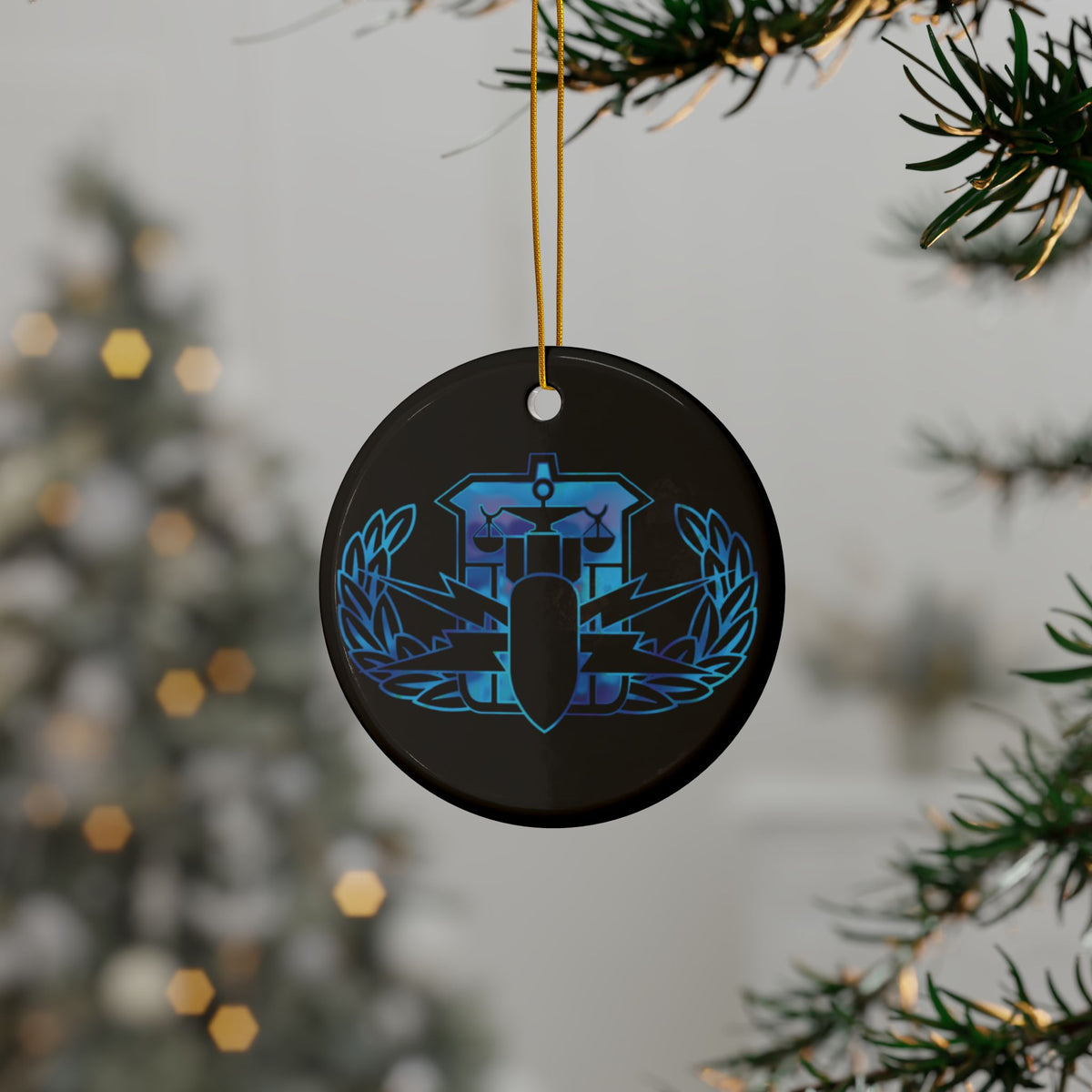 Ornament - "It's 5 o'clock Somewhere" (HDS/PSBT Badge: Blues)