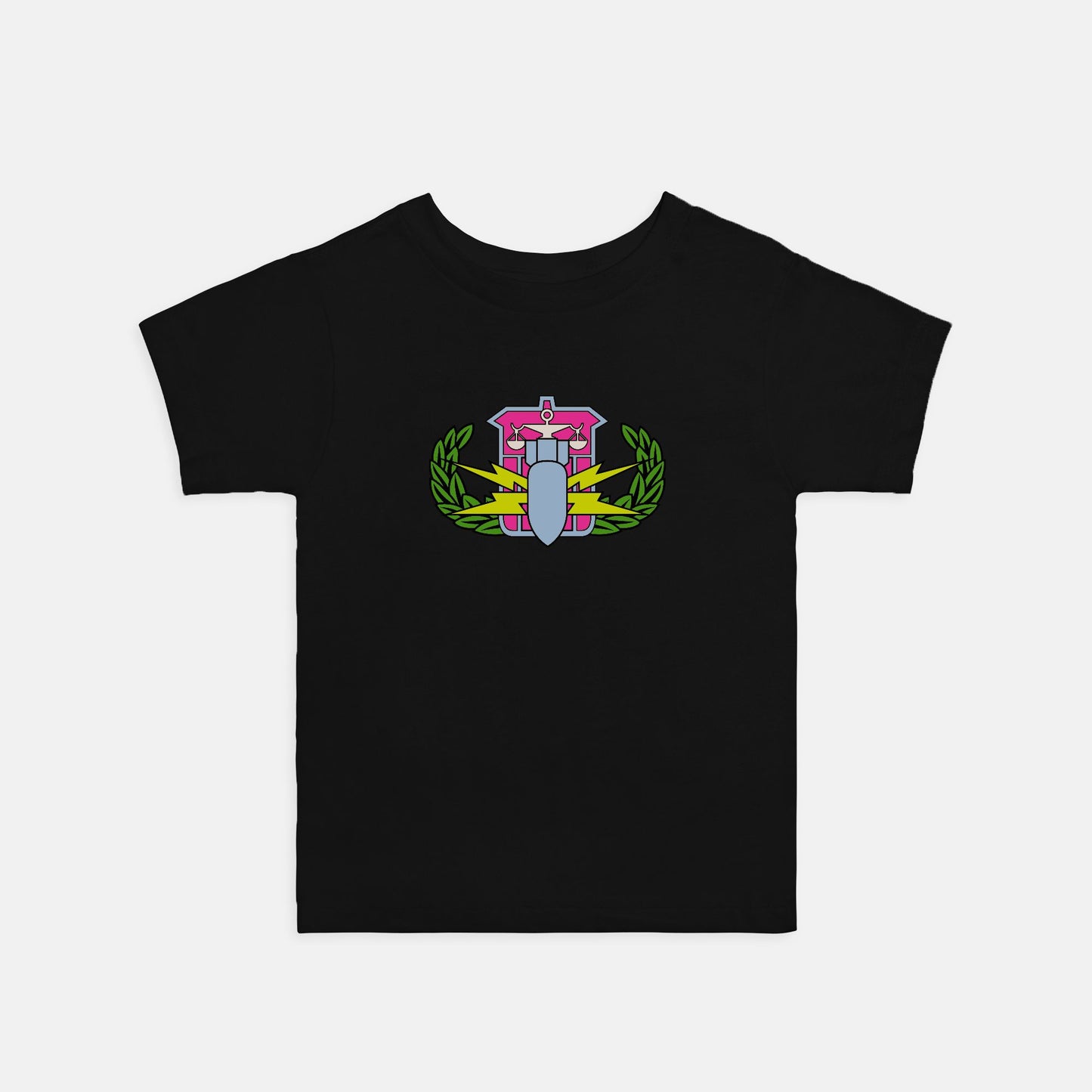 Toddler T-shirt - "HDS Badge" (Pastels)