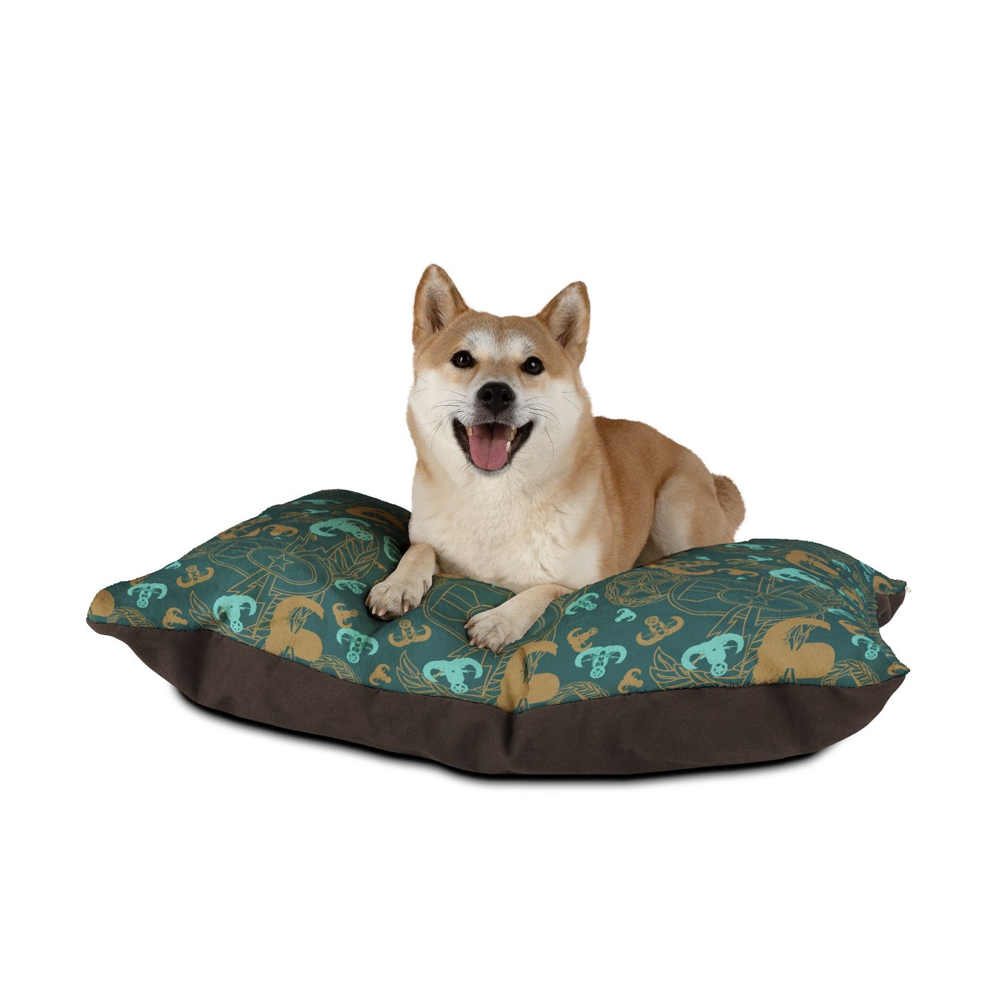 Pet Bed — "EOD Party" (Green)