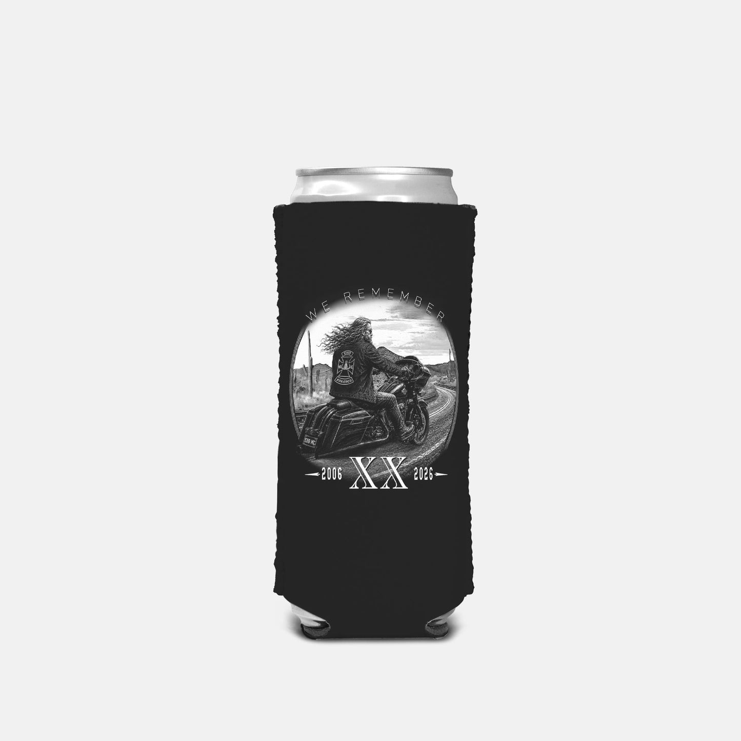 Slim Can Cooler - "EODMC 20 Years"