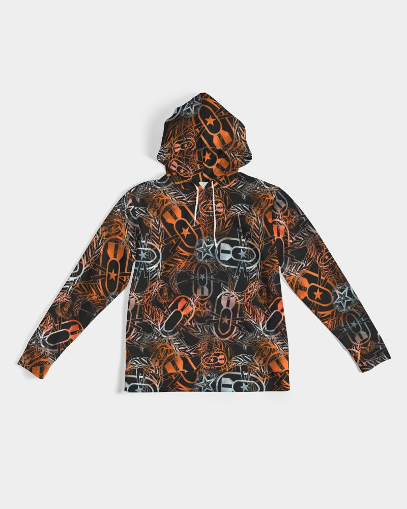 Hoodie - "It's 5 o'clock Somewhere" (Orange on Black)