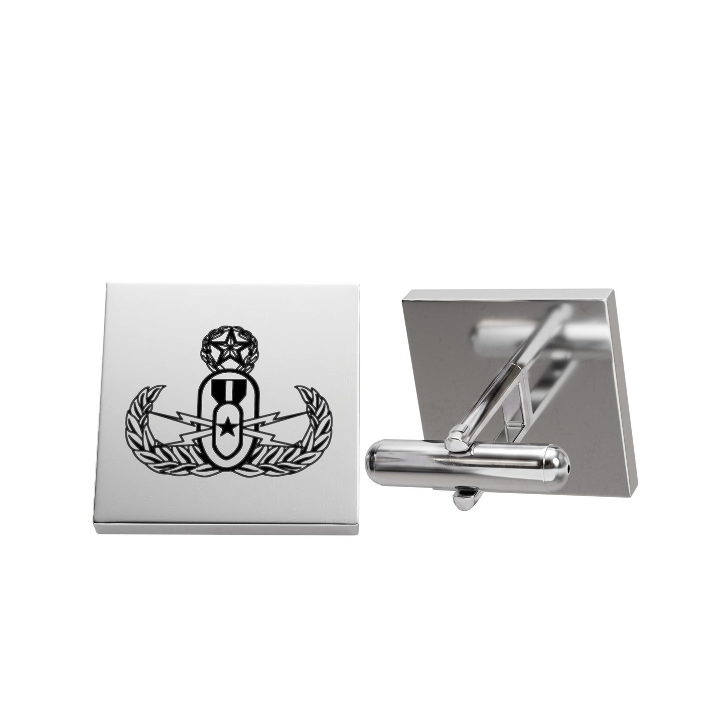Gold Scarab Cufflinks — Egyptian Beetle Motif Formal Accessories