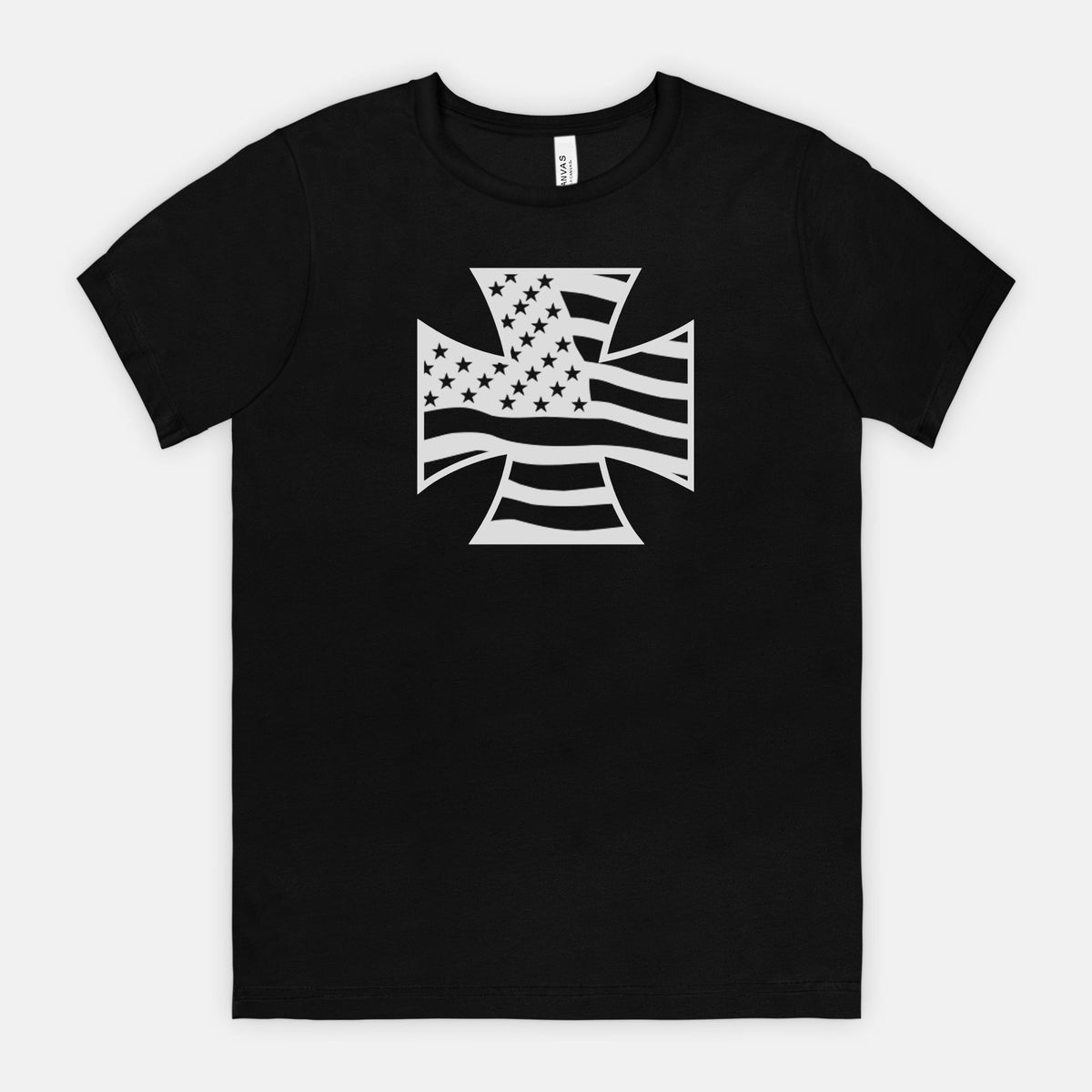 Soft T-shirt - "American Iron Cross"