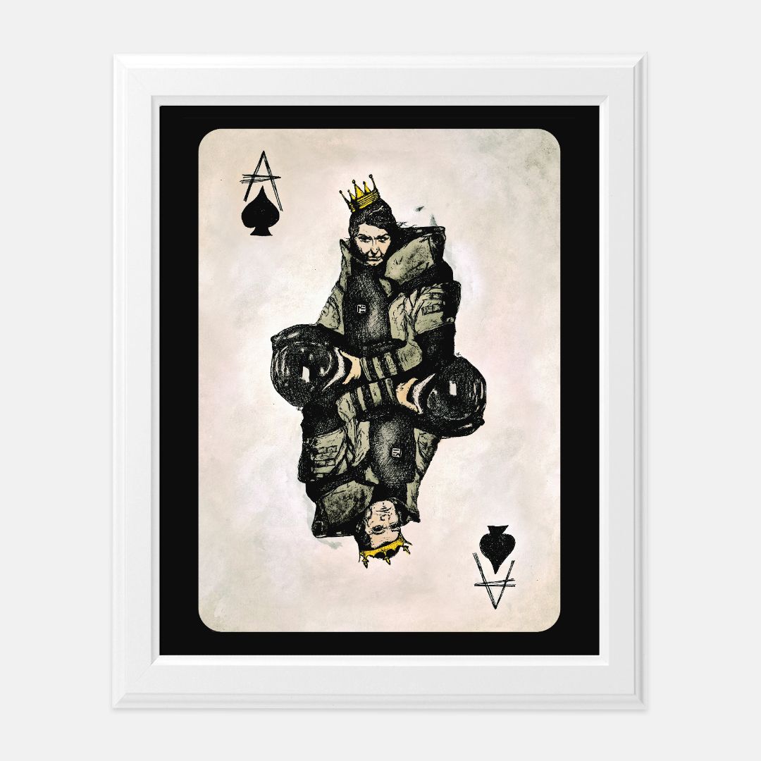 Print (8" x 10") - "Ace In The Hole!"
