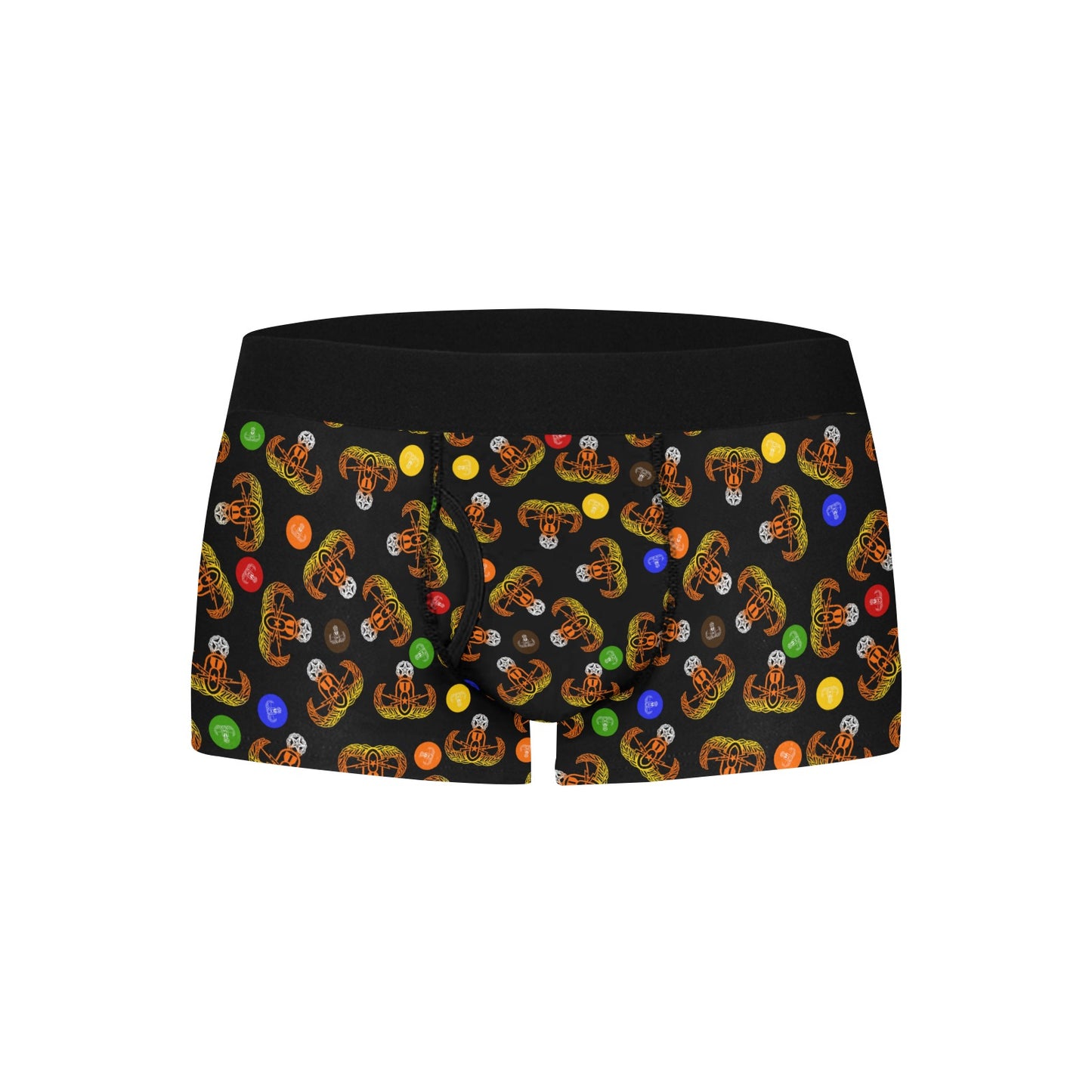 Men's Boxer Briefs with Fly - "HallowEOD Candy"