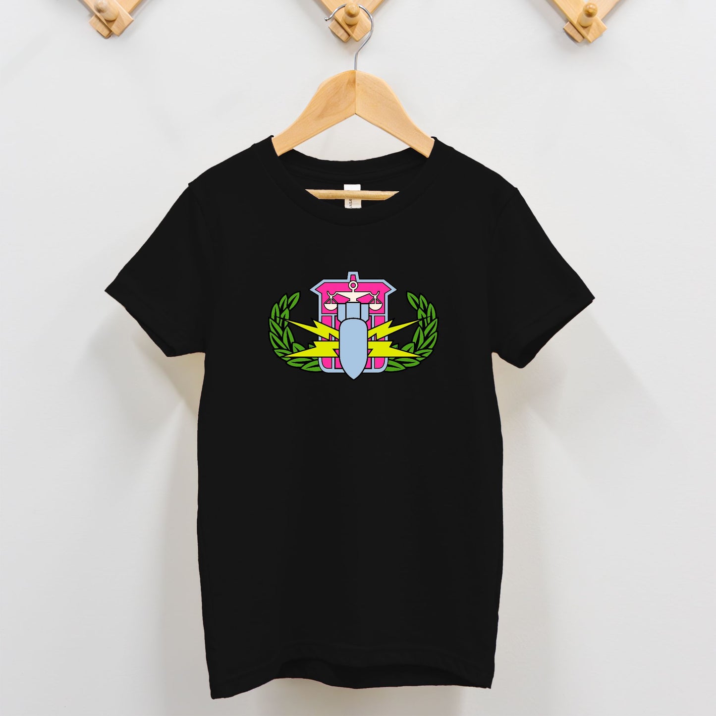 Toddler T-shirt - "HDS Badge" (Pastels)