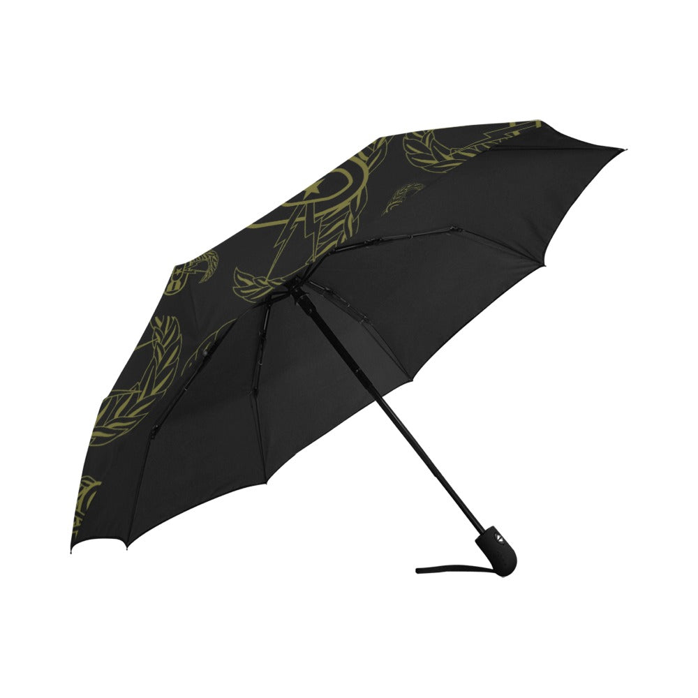 Umbrella - "EOD Badges X 3" (Olive on Black)