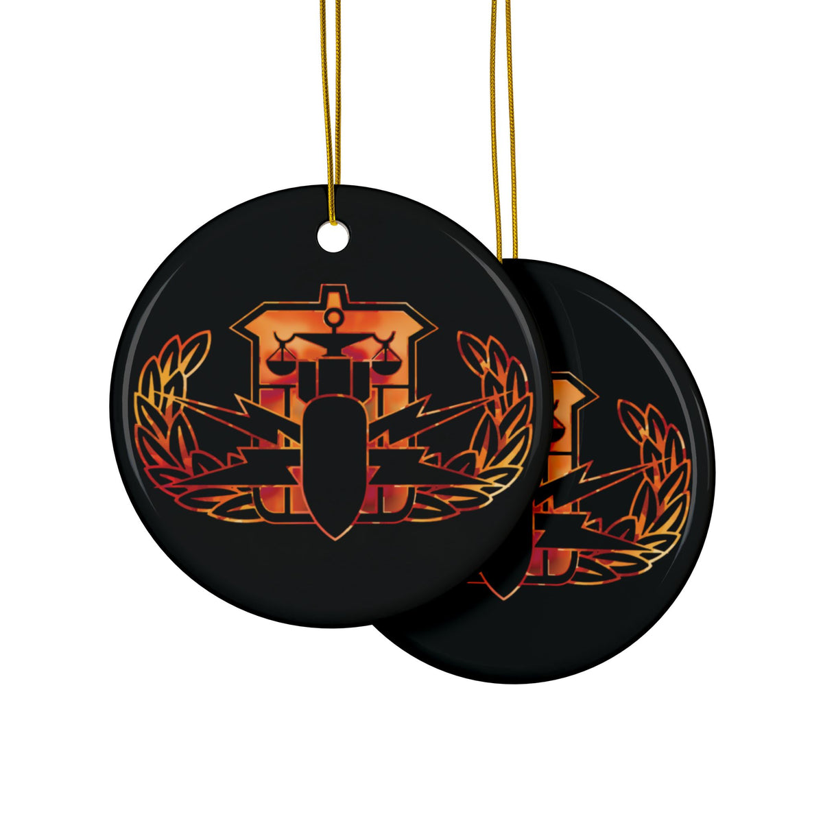 Ornament - "It's 5 o'clock Somewhere" (HDS/PSBT Badge: Oranges)