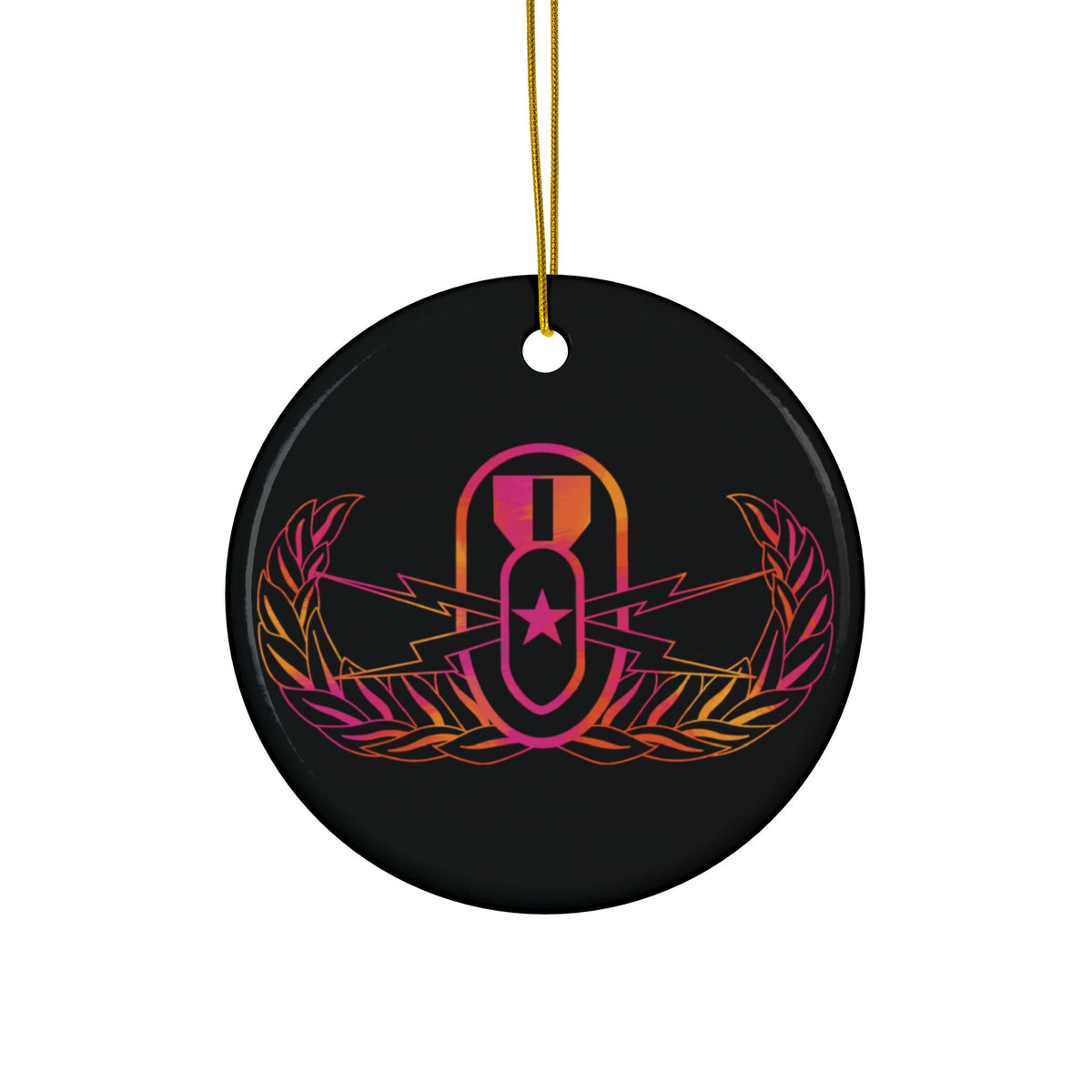 Ornament - "It's 5 o'clock Somewhere" (EOD Senior Badge)
