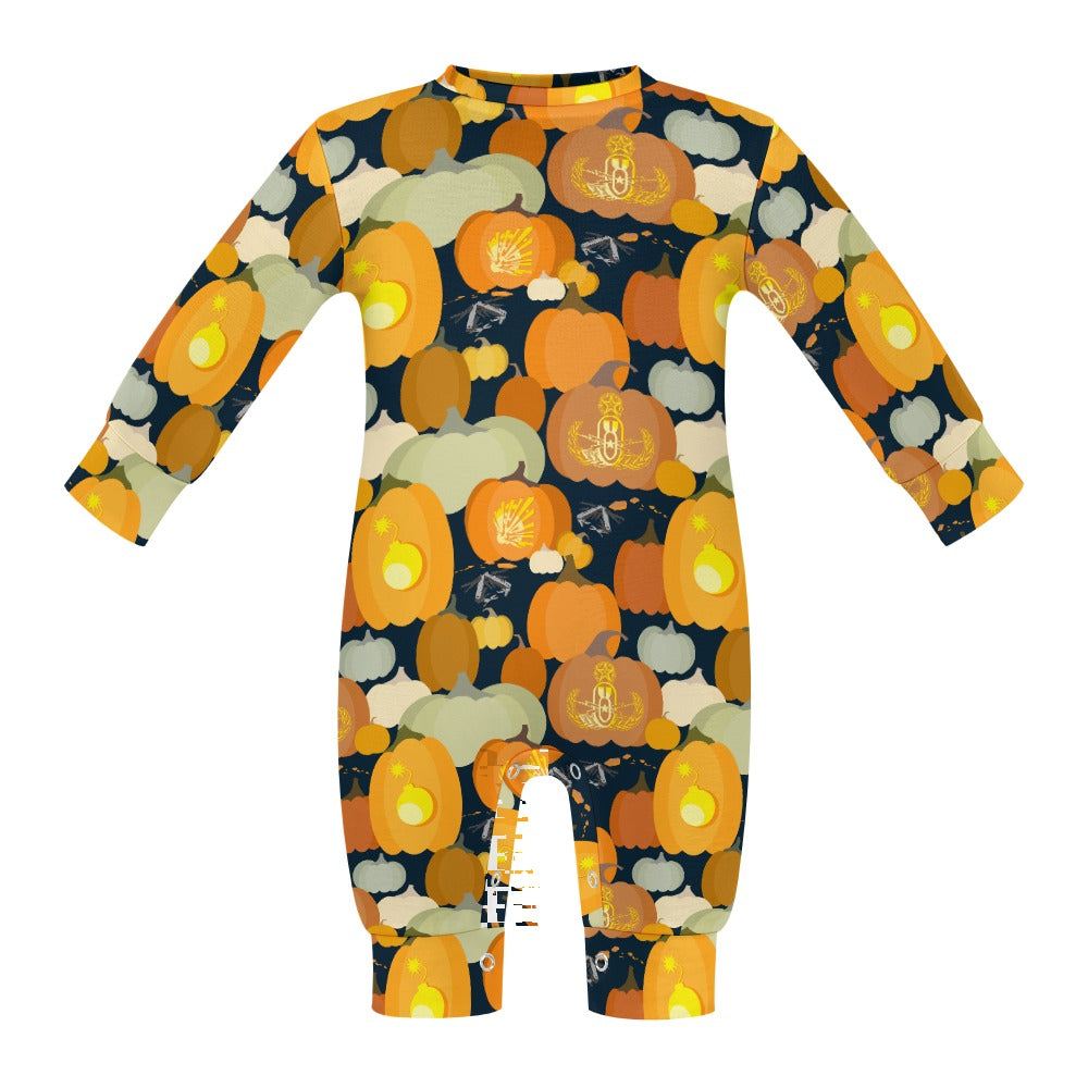 Baby Romper - "E-O-Mother Pumpkin-D"