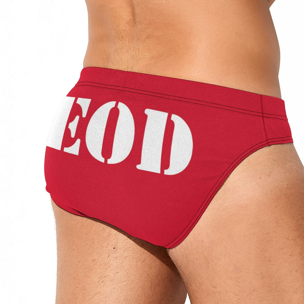 Men's Swim Briefs - "EOD Master Badge" (Bay Watch)