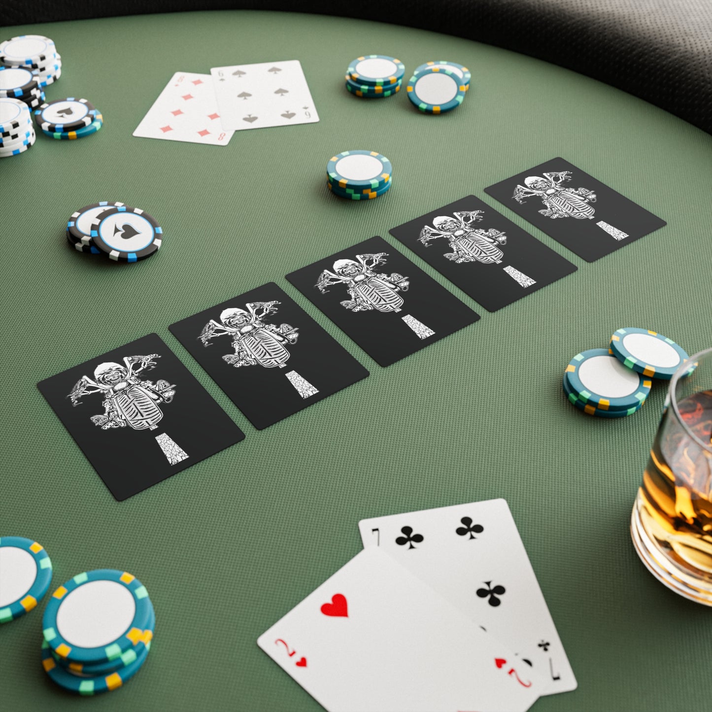 Poker Cards - "Bomb Suit Biker"