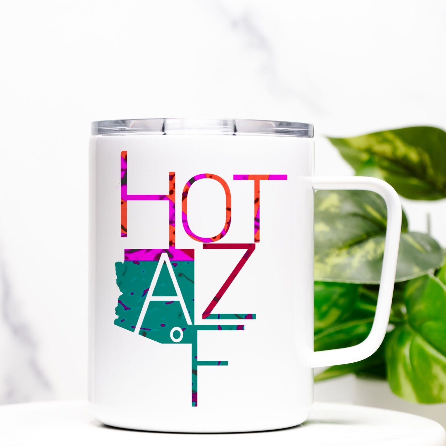 Travel Mug - "Hot AZ F" (Colors)