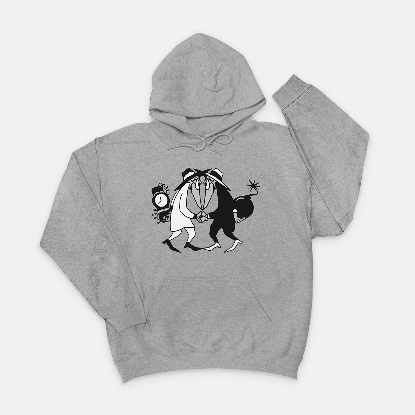 Hoodie - "Secret Agents" (Grey)