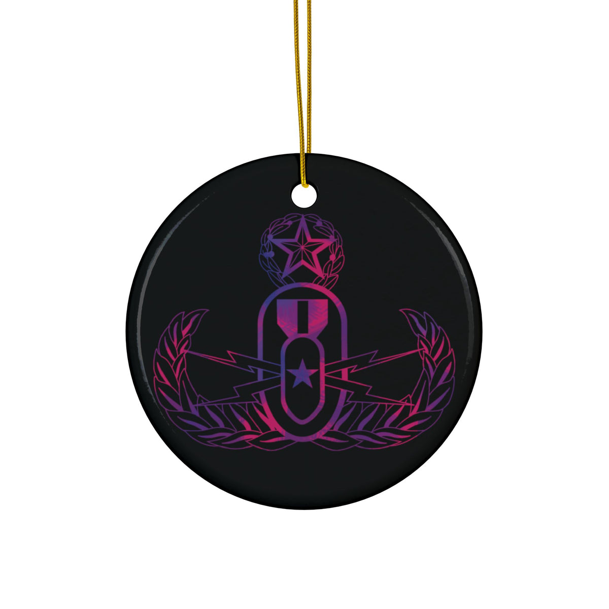 Ornament - "It's 5 o'clock Somewhere" (EOD Master Badge)
