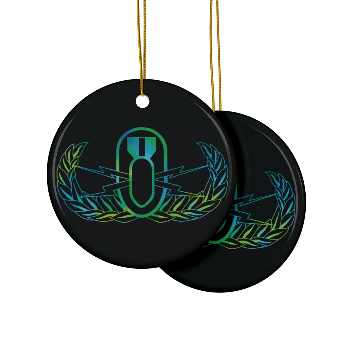Ornament - "It's 5 o'clock Somewhere" (EOD Basic Badge)