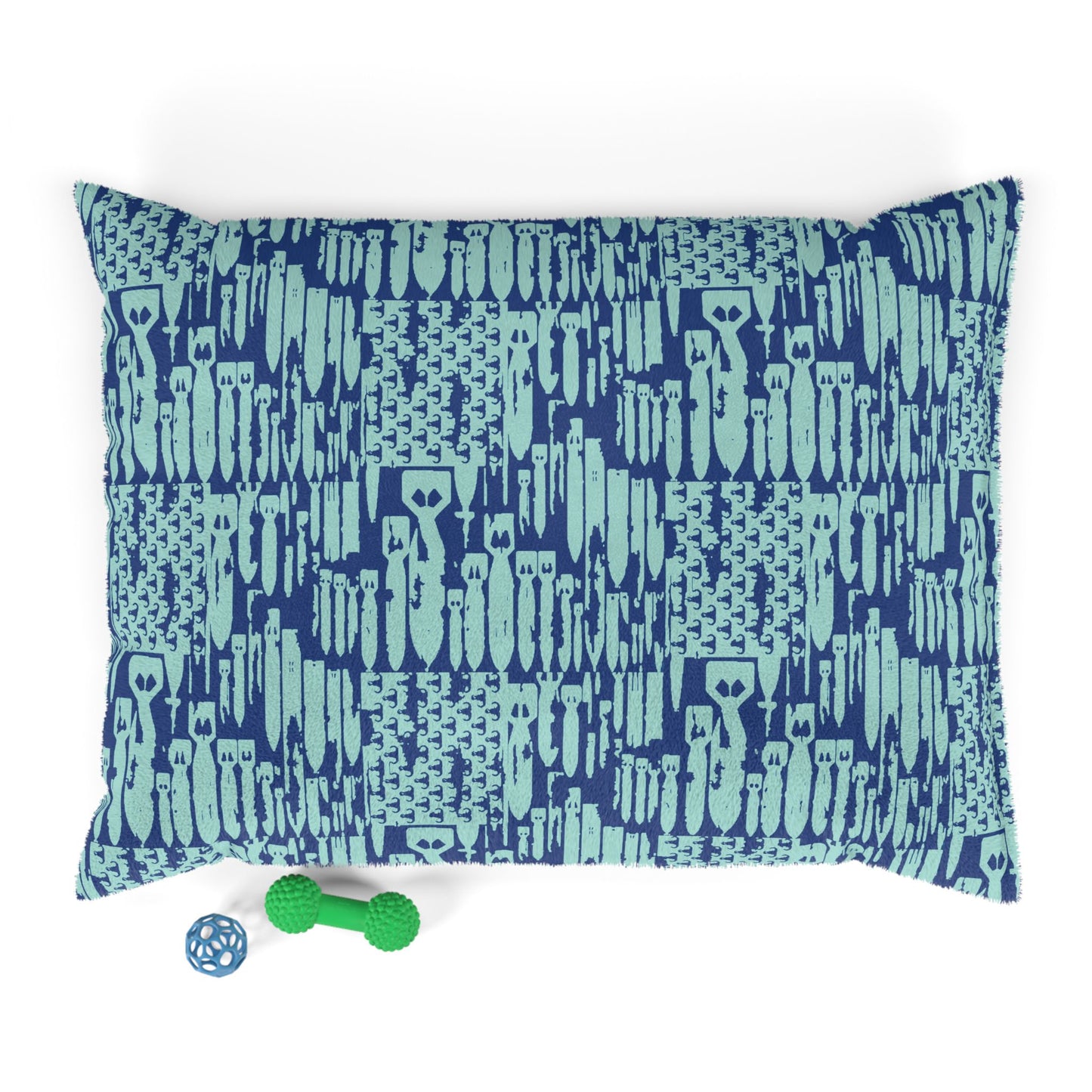 Pet Bed — "EOD Bomb Flag" (Blues)