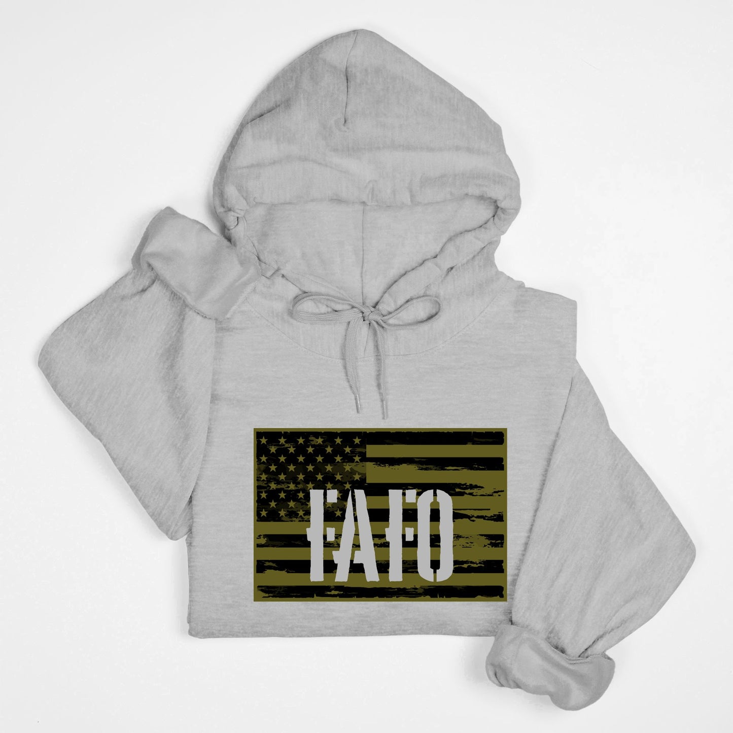 Hoodie - "FAFO" (Grey)