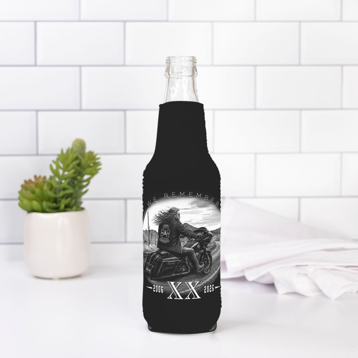Bottle Wrap - "EODMC 20 Years"