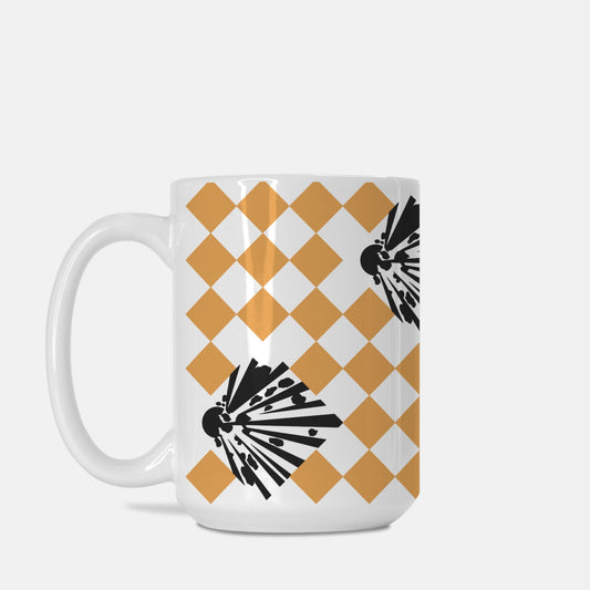Mug - "High Explosives Placard Harlequin"